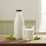 Fresh organic milk (Glass Bottle)